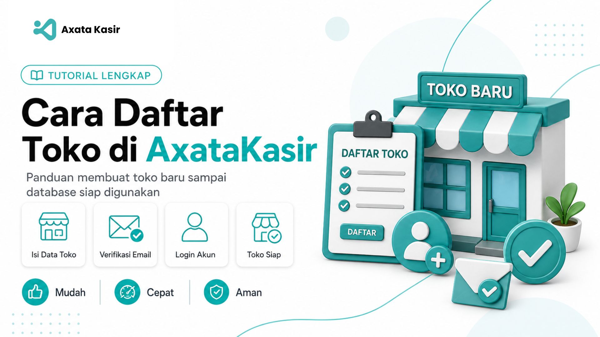 Tutorial Daftar Toko baru