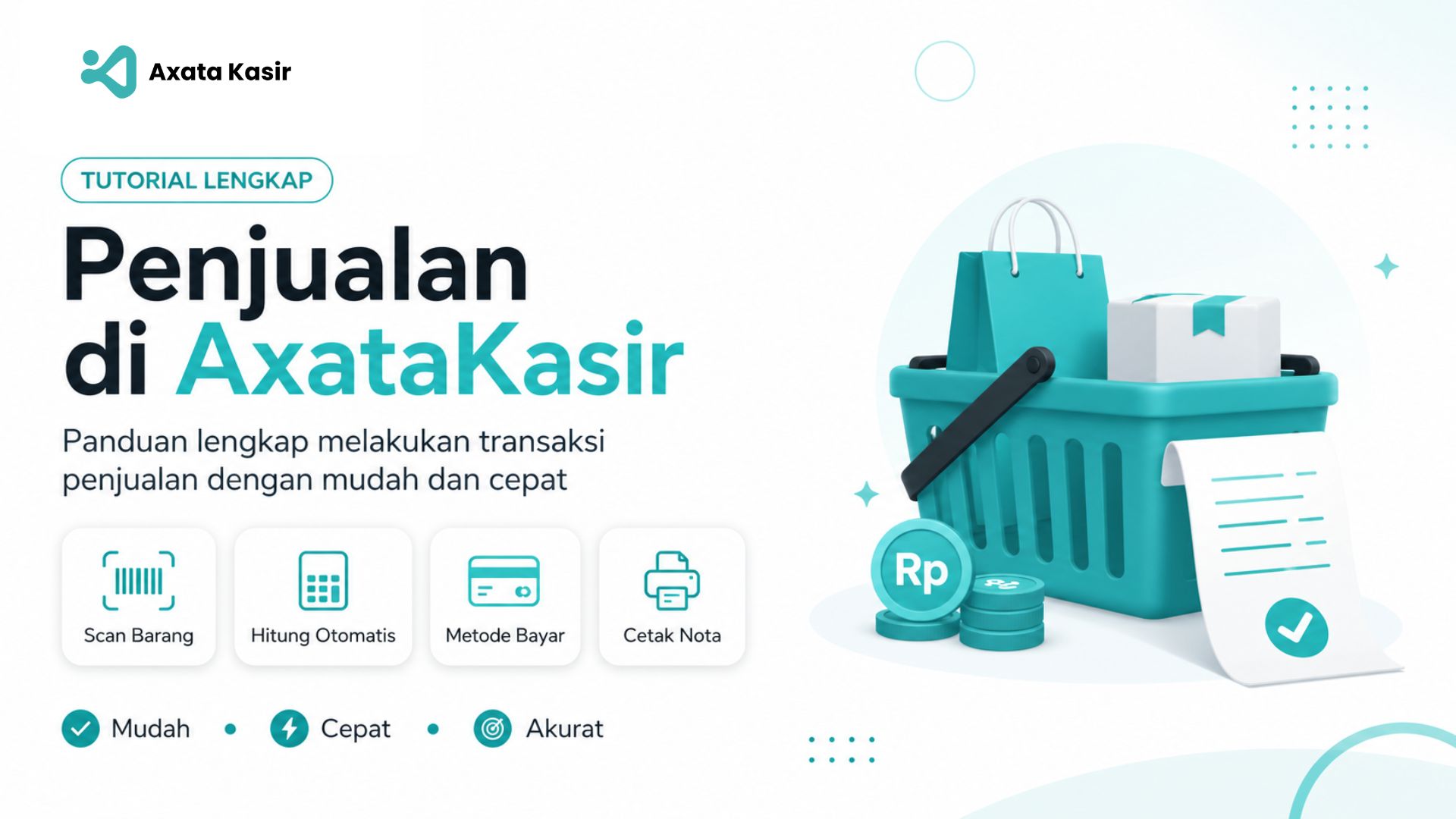 Menu Penjualan di Axata Kasir