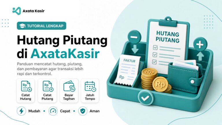 Hutang & piutang – Tutorial AxataKasir